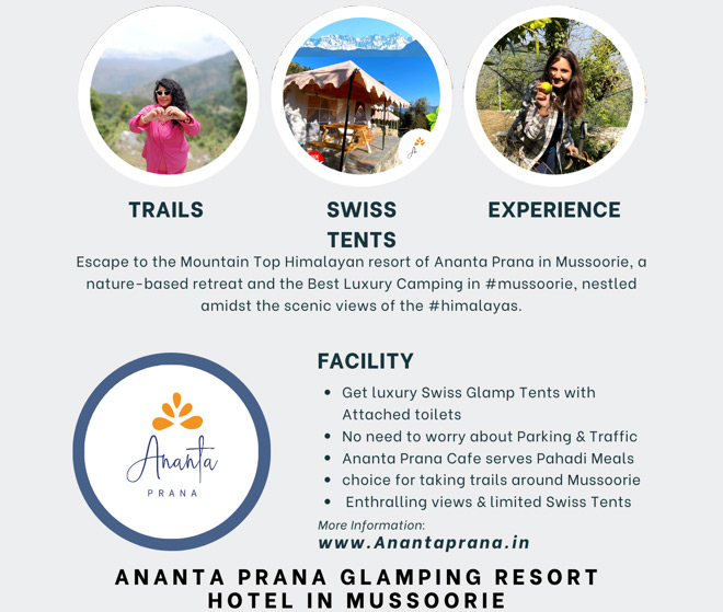 Glamping in Mussoorie , Best Hotels in Mussoorie ,best camping in Mussoorie